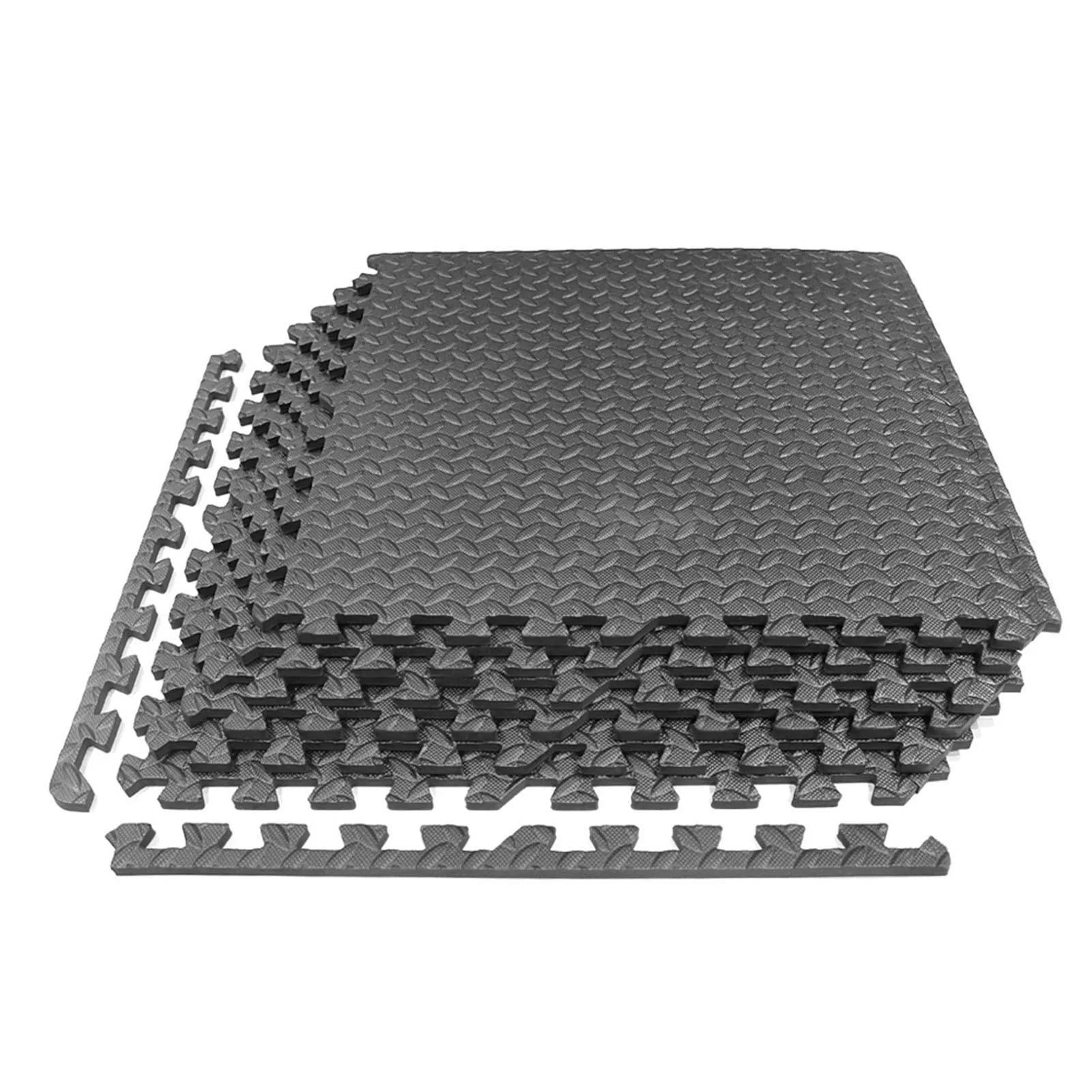 6PCS EVA Foam Floor Mats – Interlocking Gym & Play Mats (60×60cm)