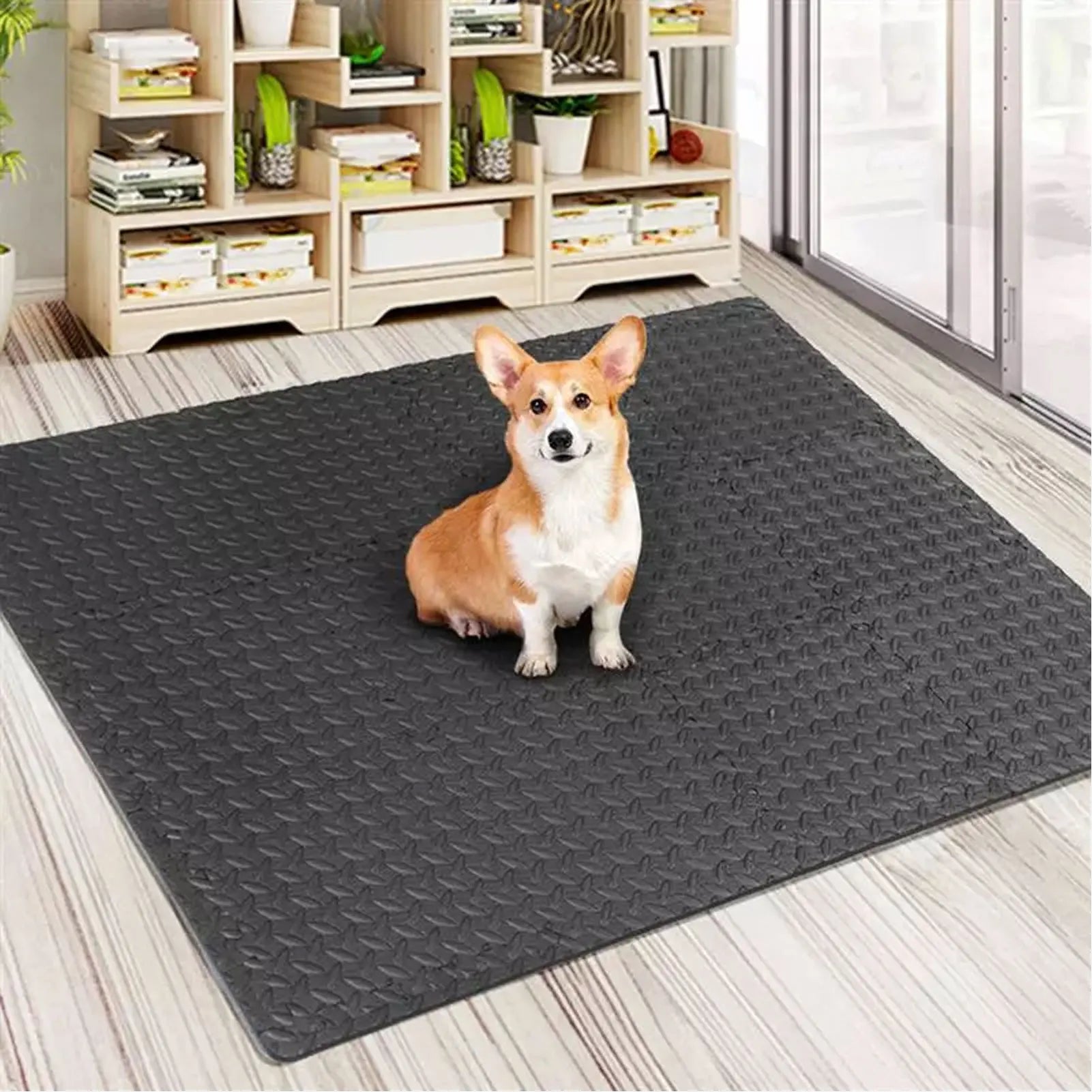 6PCS EVA Foam Floor Mats – Interlocking Gym & Play Mats (60×60cm)