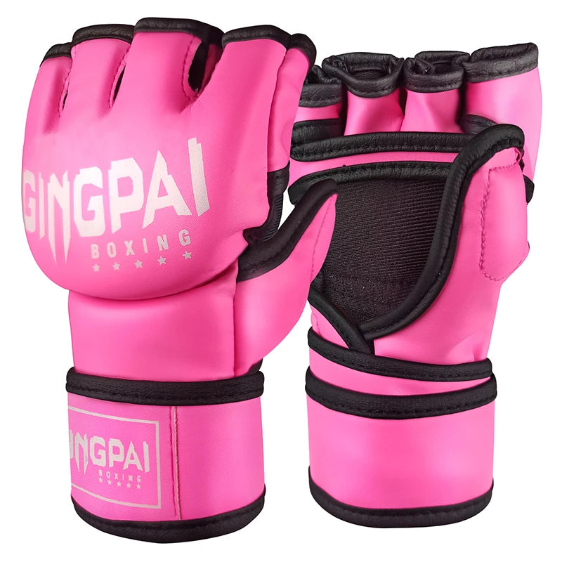 Combat Pro Half Finger Gloves – MMA, Boxing & Fitness Training