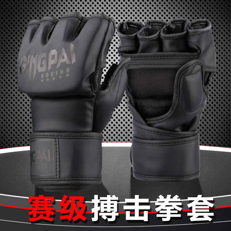 Combat Pro Half Finger Gloves – MMA, Boxing & Fitness Training