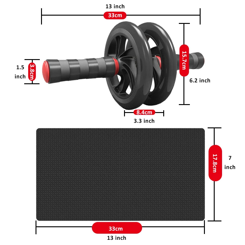 Abdominal Roller Wheel – Compact Core & Stomach Workout Tool