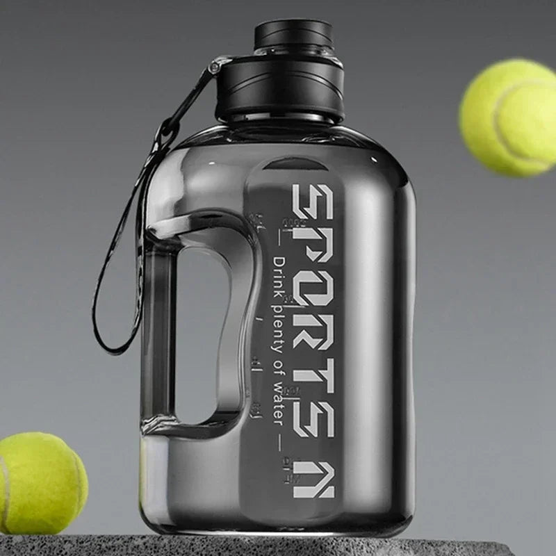 2L Refillable Sports Jug – BPA-Free Water Bottle for Gym, Hiking & Travel