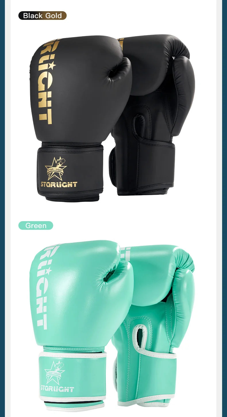 Professional Boxing Gloves – 8–16oz Training Gloves for Muay Thai, MMA & Fitness