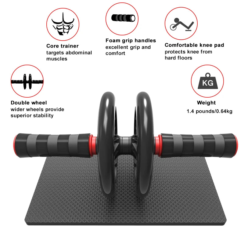 Abdominal Roller Wheel – Compact Core & Stomach Workout Tool