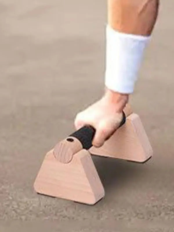 SolidWood Pro Bars – Calisthenics & Push-Up Parallettes for Home Workouts