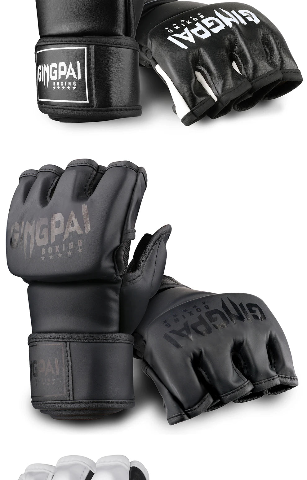 Combat Pro Half Finger Gloves – MMA, Boxing & Fitness Training