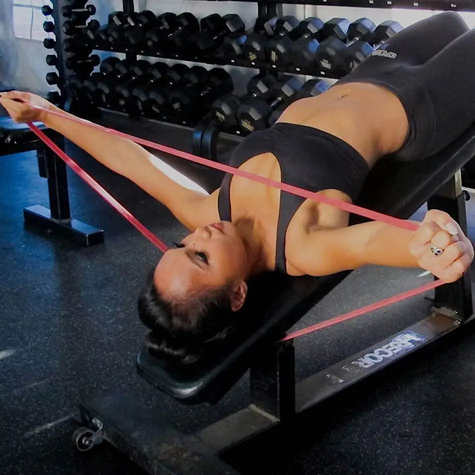 20~230lbs Heavy-Duty Resistance Band Agility Training Workout Gym Equipment Yoga Pilates Accessories Rubber Band Home Gym