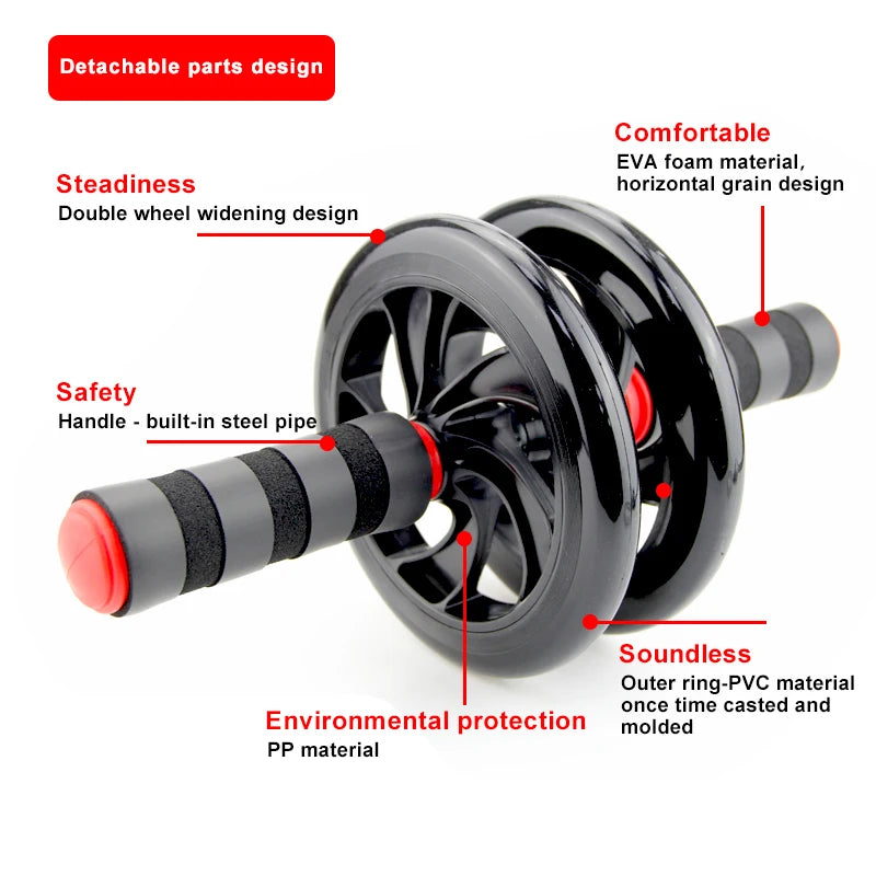 Abdominal Roller Wheel – Compact Core & Stomach Workout Tool