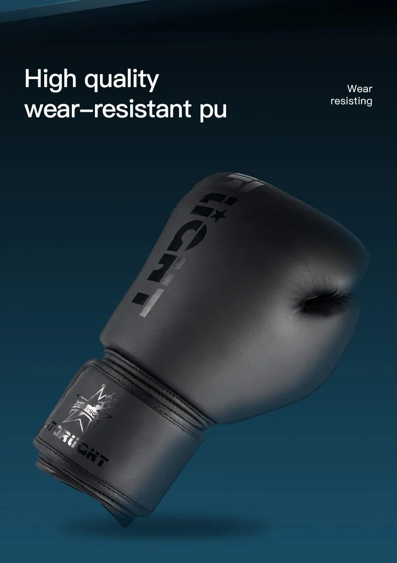 Professional Boxing Gloves – 8–16oz Training Gloves for Muay Thai, MMA & Fitness