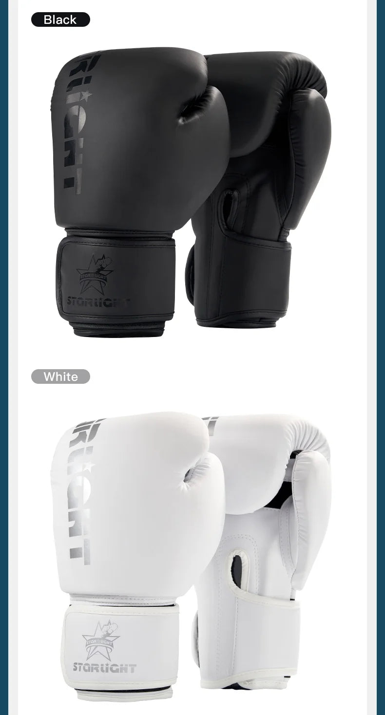 Professional Boxing Gloves – 8–16oz Training Gloves for Muay Thai, MMA & Fitness