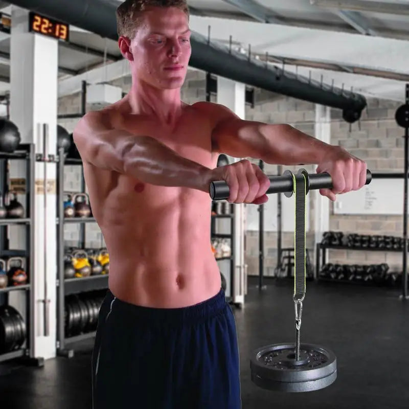 Forearm & Wrist Trainer Roller – Muscle & Grip Strength Trainer with Sponge Grip