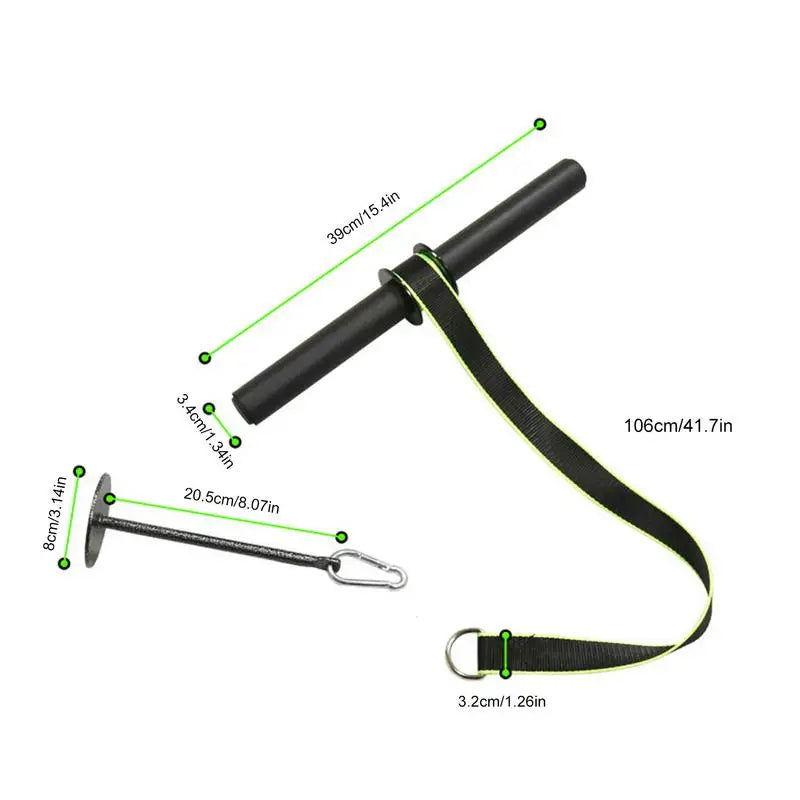 Forearm & Wrist Trainer Roller – Muscle & Grip Strength Trainer with Sponge Grip